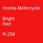 Preview: Honda-Motorcycle, Bright Red, R-258.